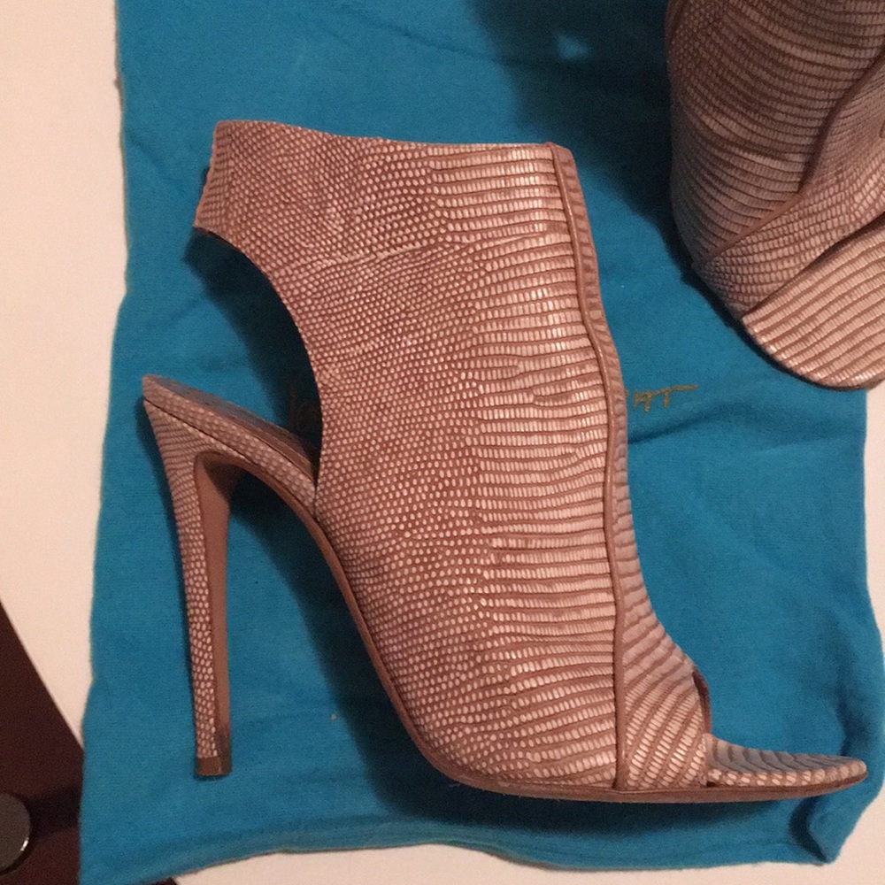 Jean-Michel Cazabat 5” heels in Nude